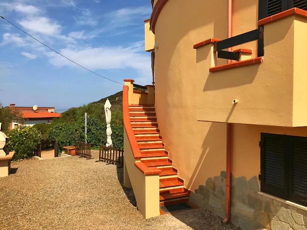 Appartamento Con Splendida Vista Mare Arbus Apartman